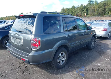 2007 Honda Pilot Ex-L z USA, uszkodzony, nr VIN 2HKYF18587H529443